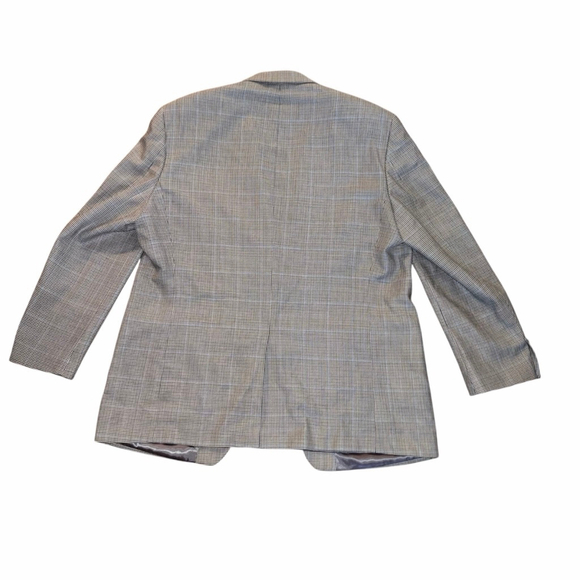 Lauren Ralph Lauren Light Gray Glen Plaid Sport Coat - Picture 2 of 7